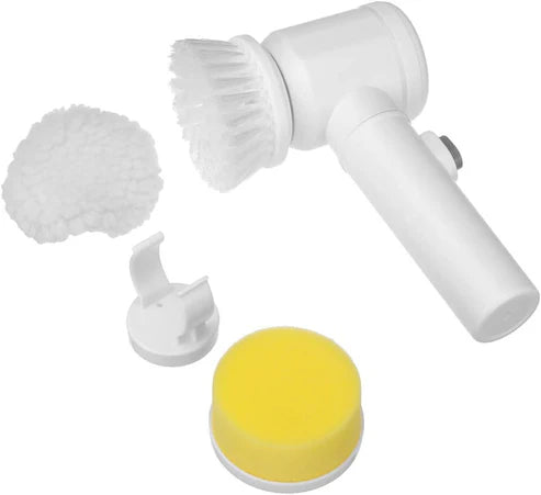 5-in-1 Electric Cleaning Brush – Cordless Handheld Scrubber for Kitchen, Bathroom &amp; Floors